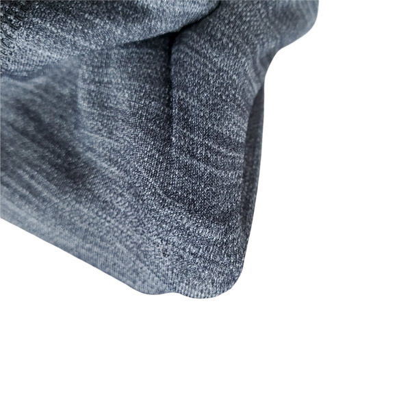 Lululemon Pace Rival Crop Leggings 8 Heathered Black 22” Inseam Mid Rise Women's - Picture 7 of 9